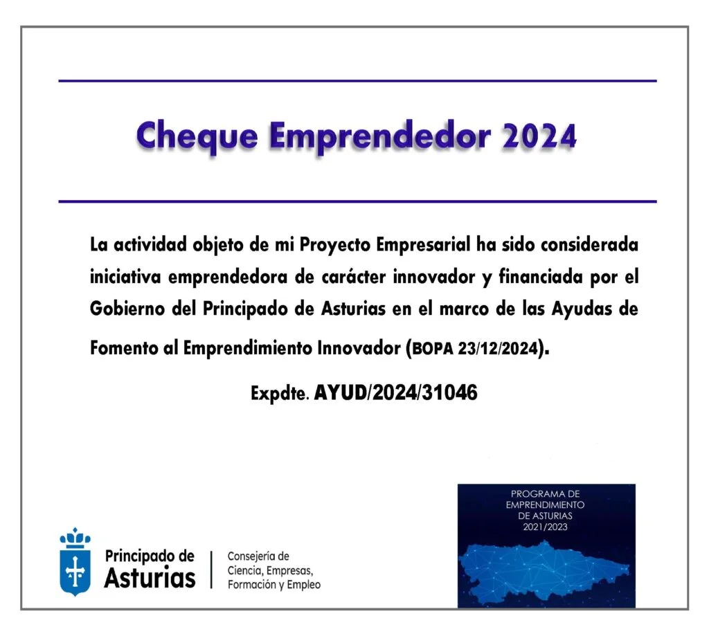 cheque emprendedor asturias